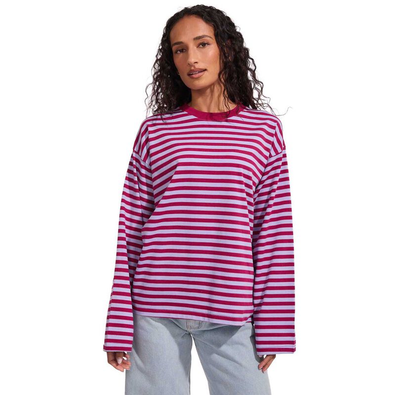 Thrills Muse Long Sleeve Oversize Tee image number 0